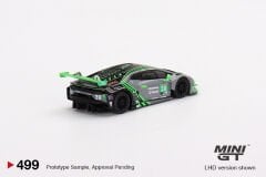 Mini GT 1/64 Lamborghini Huracán GT3 EVO #39 2022 IMSA Road America 2nd Place MGT00499