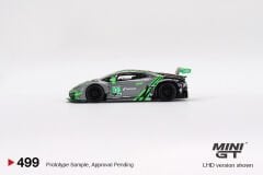 Mini GT 1/64 Lamborghini Huracán GT3 EVO #39 2022 IMSA Road America 2nd Place MGT00499