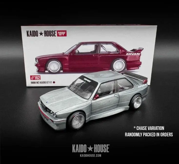 Mini GT x Kaido House 1:64 BMW M3 (E30) Kaido GT V1 KHMG162 RAW CHASE