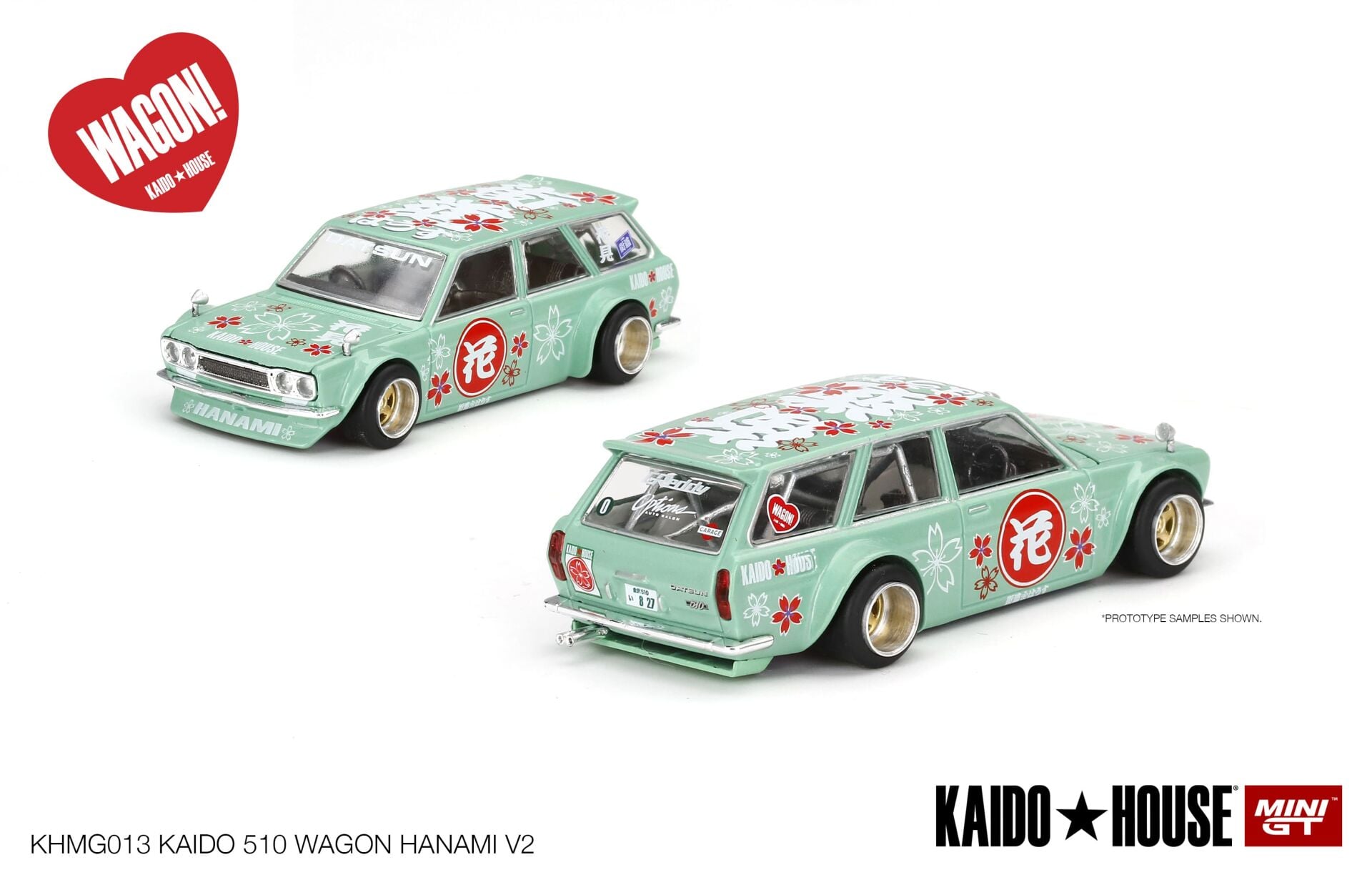 1/64 Kaido House Datsun KAIDO 510 Vagon Hanami V2