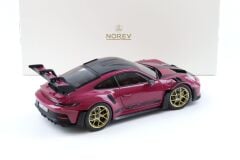 1:18 Norev Porsche 911 992 GT3 RS Weissach Paketi 2022 Ruby Star 187370
