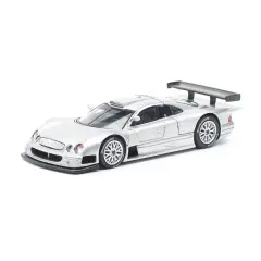 Pop Race | 1/64 Ölçek Mercedes-Benz AMG CLK GTR, Gümüş PR640158
