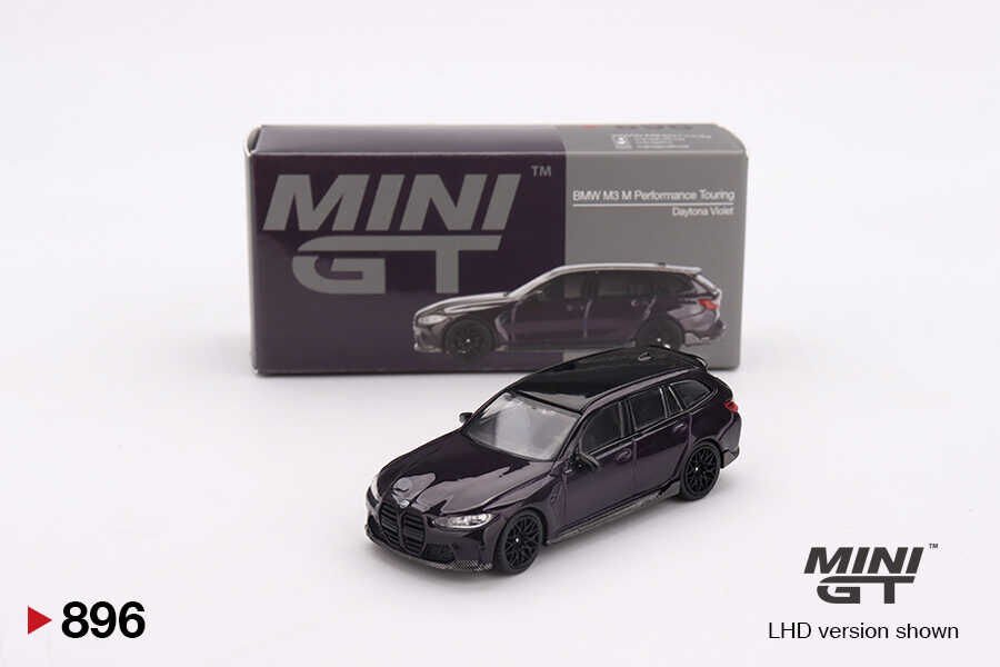 Mini GT 1/64 BMW M3 M Performance Touring Daytona Violet MGT896