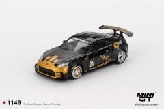 Mini GT 1/64 Toyota GR86 LB-Nation Black/Gold MGT01149
