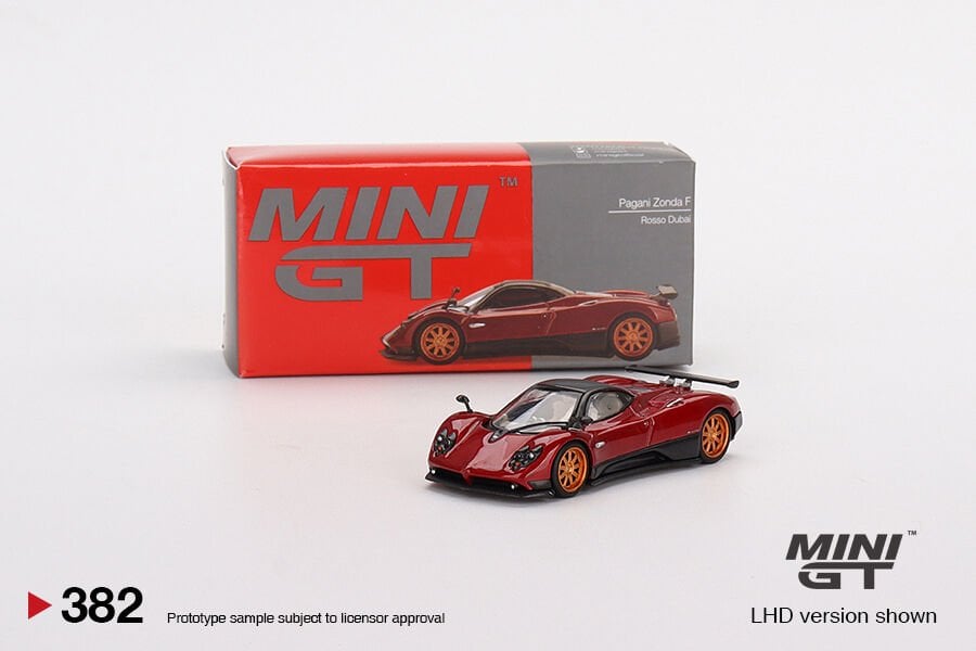 Mini GT 1/64 Pagani Zonda F Rosso Dubai