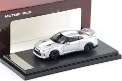 1:64 Motorhelix Nissan GT-R (R35) 50. Yıl Dönümü Metal Gümüş