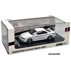INNO64 - Nissan Skyline GT-R R33 *Tuned by Mines*, white - 1:64 - IN64-R33-MINES