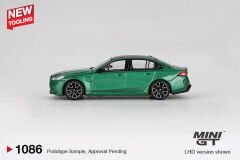 Mini GT 1/64 BMW M5 (G90) Isle of Man Green Metallic MGT1086