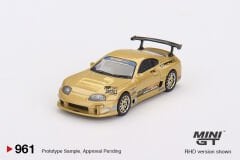 Mini GT 1/64Toyota Supra (A80) Top Secret GT-300 Top Secret Gold