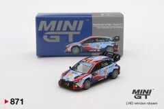 Mini Gt 1/64 Hyundai i20 N Rally1 Hybrid #11 2024 Rallye Monte-Carlo Winner