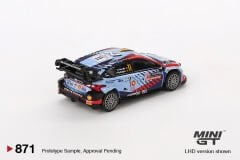 Mini Gt 1/64 Hyundai i20 N Rally1 Hybrid #11 2024 Rallye Monte-Carlo Winner