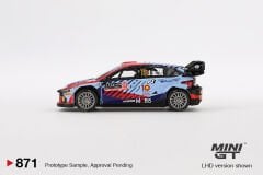 Mini Gt 1/64 Hyundai i20 N Rally1 Hybrid #11 2024 Rallye Monte-Carlo Winner
