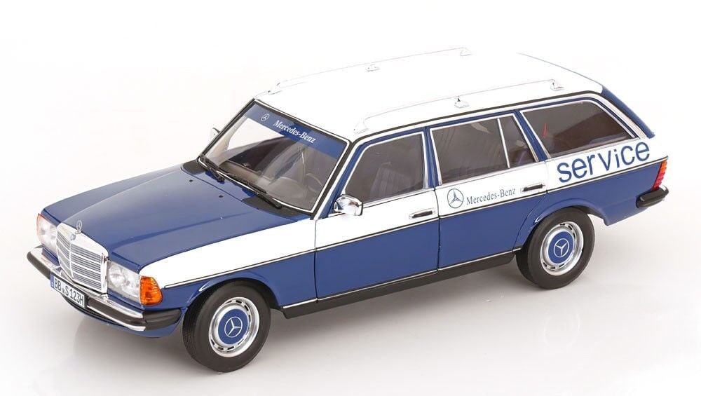 1:18 Norev Mercedes 200 T-Modell S123 (1980-1985), Servicewagen B66040720