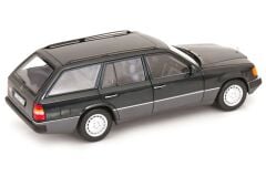1/18 NOREV - Mercedes 300D T-Modell Estate S124 E-Class 1990 blue-black - 183960