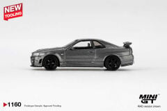 Mini GT 1/64 Nissan Skyling GT-R R34 Dark Metal Gray
