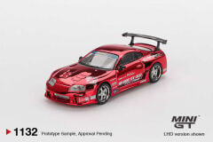 Mini GT 1/64 Toyota Supra (A80) Top Secret GT-300 Top Secret Red Chrome