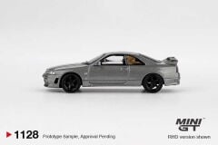 Mini GT 1/64 NISSAN Skyline GT-R Dark Metal Gray (NISMO BCNR33 CRS Version) MGT01128