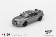 Mini GT 1/64 NISSAN Skyline GT-R Dark Metal Gray (NISMO BCNR33 CRS Version) MGT01128