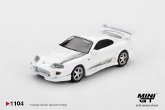 Mini GT 1/64 Toyota Supra VeilSide Combat V-I White MGT01104