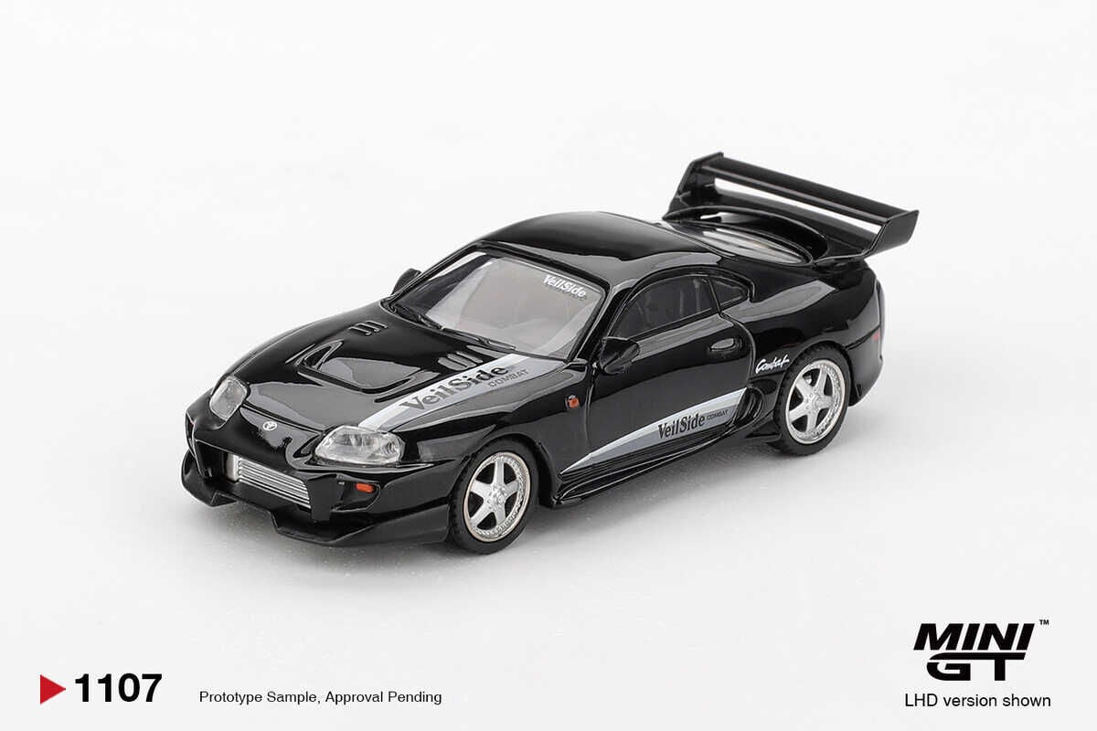 Mini GT 1/64 Toyota Supra VeilSide Combat V-II Black MGT01107