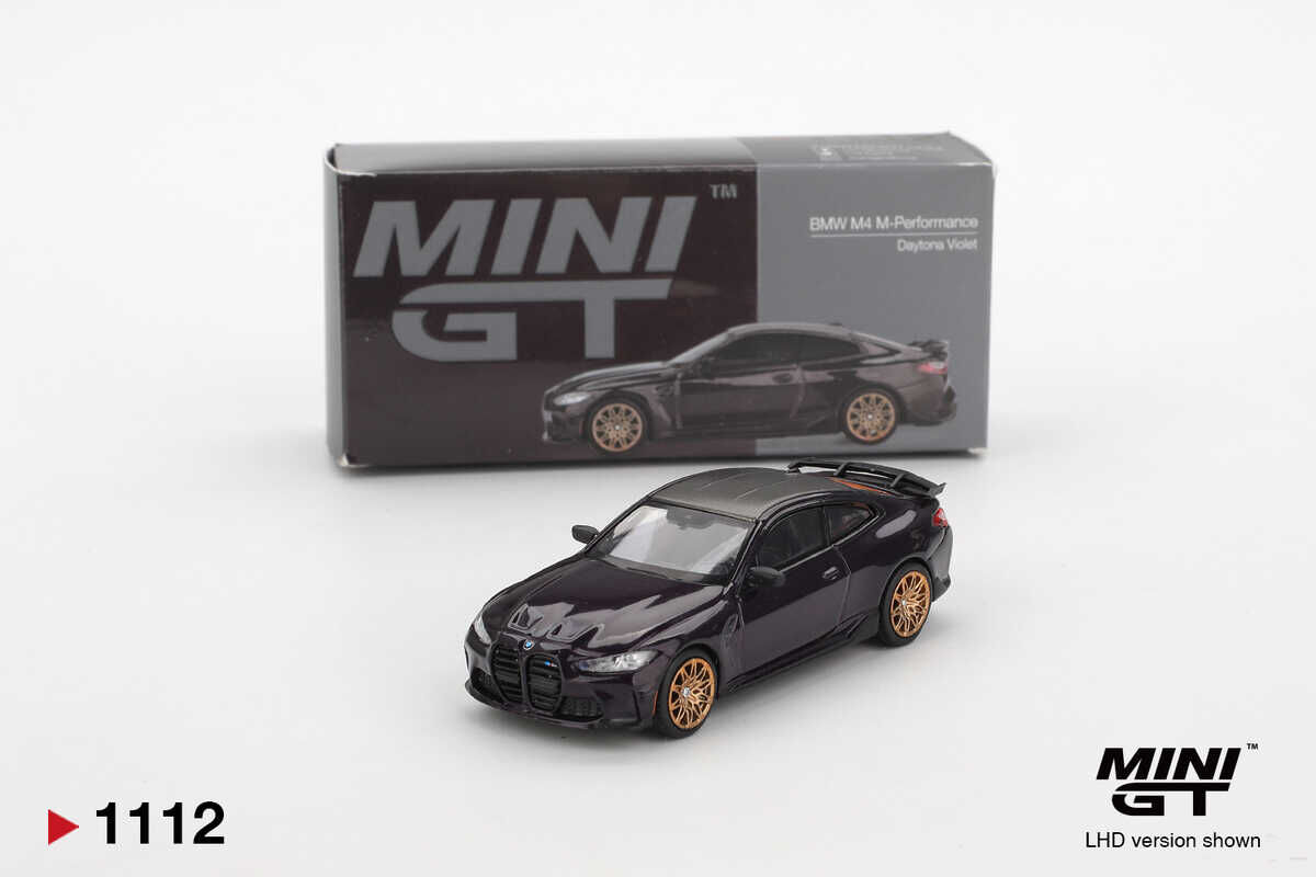 Mini GT 1/64 BMW M4 M-Performance (G82) Daytona Violet MGT01112