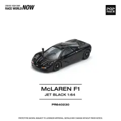 Pop Race 1/64 McLaren F1 Jet Black - 1/64 PR64-230