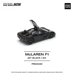 Pop Race 1/64 McLaren F1 Jet Black - 1/64 PR64-230