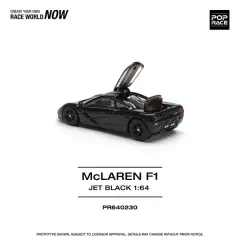 Pop Race 1/64 McLaren F1 Jet Black - 1/64 PR64-230