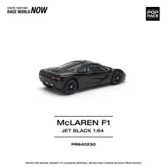 Pop Race 1/64 McLaren F1 Jet Black - 1/64 PR64-230