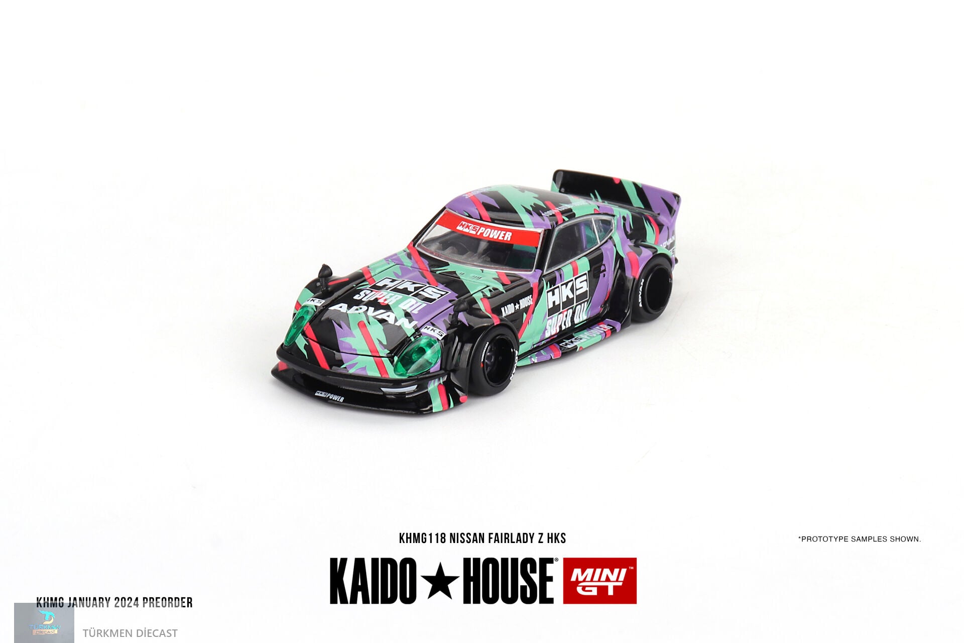 Kaido 1/64 Nissan Fairlady Z HKS