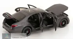 1/18 NZG Mercedes AMG S 63 E Performance (V223) Graphite Gray 2025