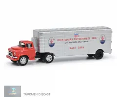 Schuco 1:43 Gmc Truck Team John Edgar Maserati Car Transporter 450918200