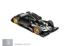 1:64 Almost Real x Motorhelix Pagani Zonda R mat Karbon Fiber 650630001
